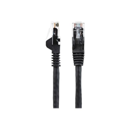 Cable de red startech latiguillo rj45 lszh utp cat6 5m negro