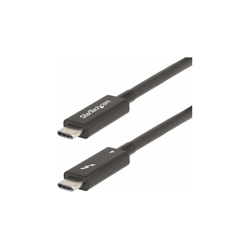 Cable usb tipo c startech 2m - macho - macho - negro