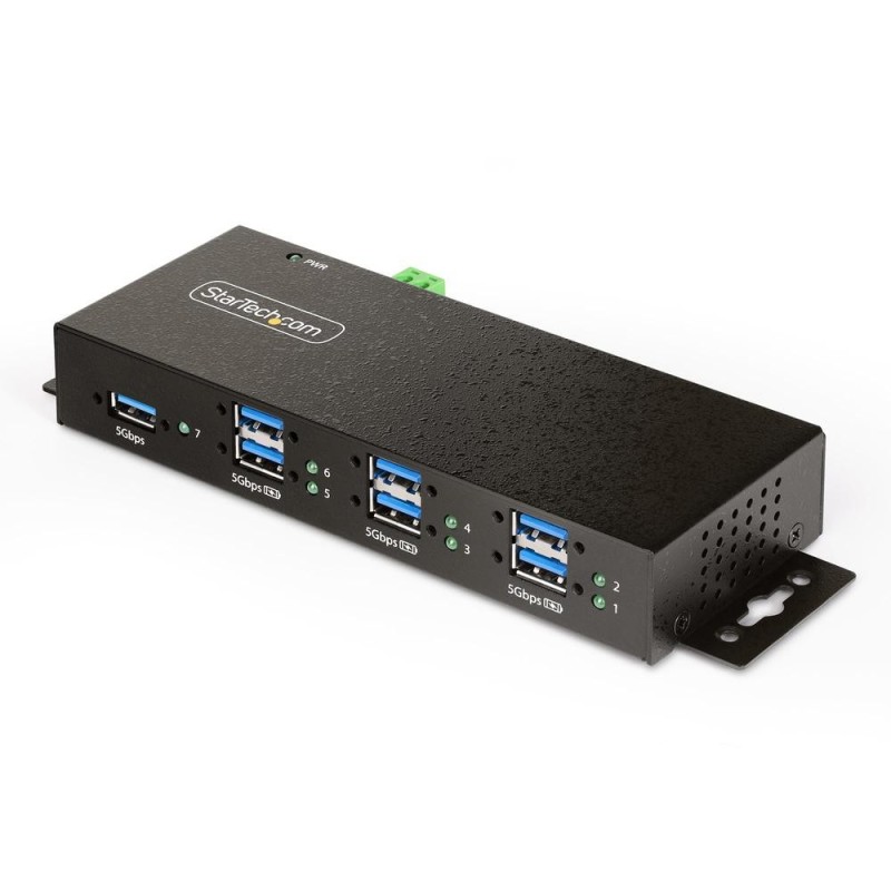 Hub usb startech 5g7aindrm - usb - a - hub 7 puertos