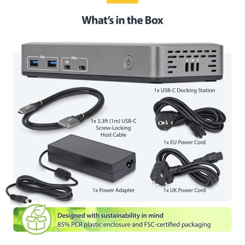 Docking station startech 11 en 1