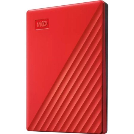 Disco Externo Western Digital My Passport 2TB/ 2.5″/ USB 3.2/ Rojo