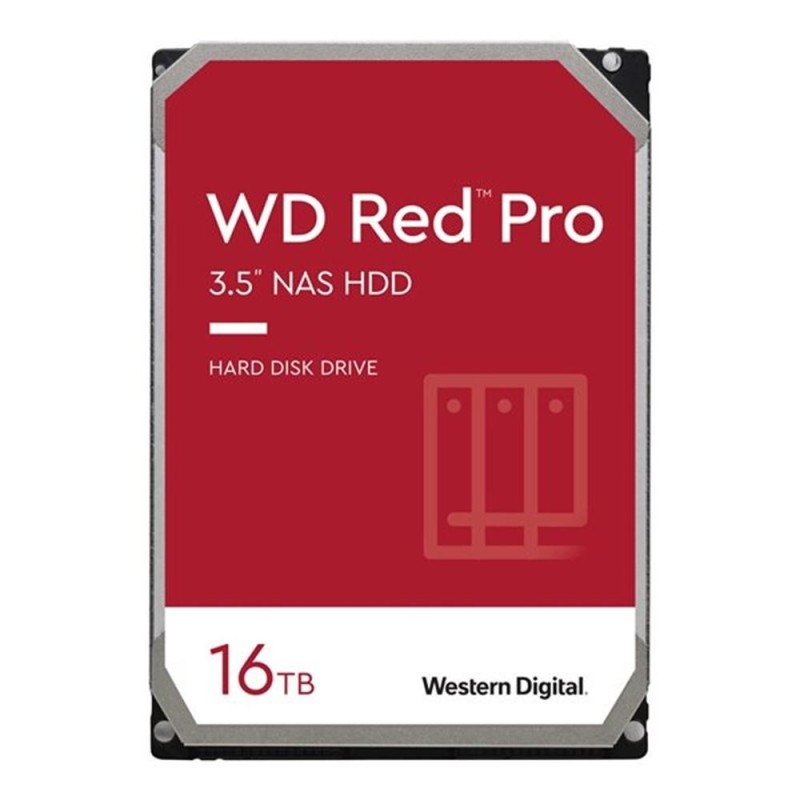 Disco Duro Western Digital WD Red Pro NAS 16TB/ 3.5″/ SATA III/ 512MB