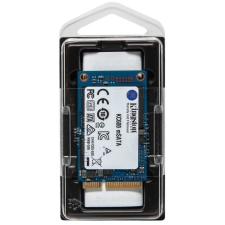 Disco SSD Kingston KC600 1TB/ mSATA/ Full Capacity