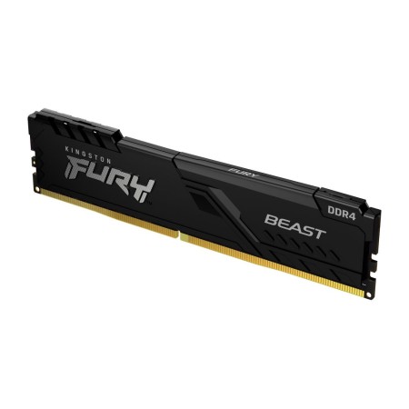Memoria ram ddr4 8 gb kingston - 3600mhz - pc4 - 28800 - fury beast - negro