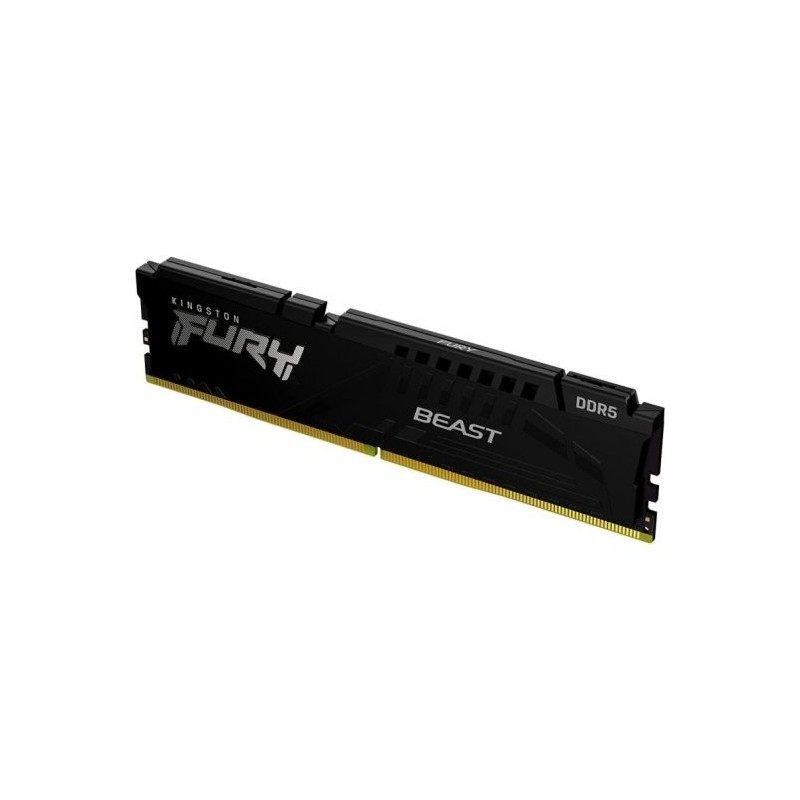 Memoria ram ddr5 8gb kingston - 6000 mhz - pc5 - 48000 - fury beast - cl36 - 1.25v - am5