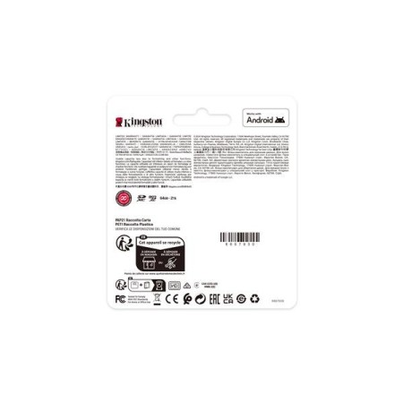 Tarjeta memoria sdxc 128gb kingston canvas select plus uhs - i clase 10