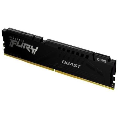 Memoria ram ddr5 32gb kingston - 5200mt - s - pc5 - 41600 - fury beast - cl40