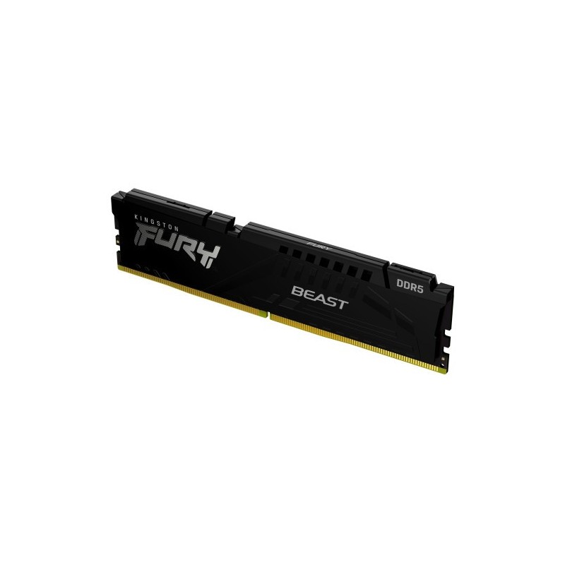 Memoria ram ddr5 32gb kingston - 5200mt - s - pc5 - 41600 - fury beast - cl40