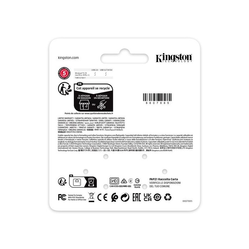 Pendrive 128GB Kingston DataTraveler SE9 G3 USB 3.2