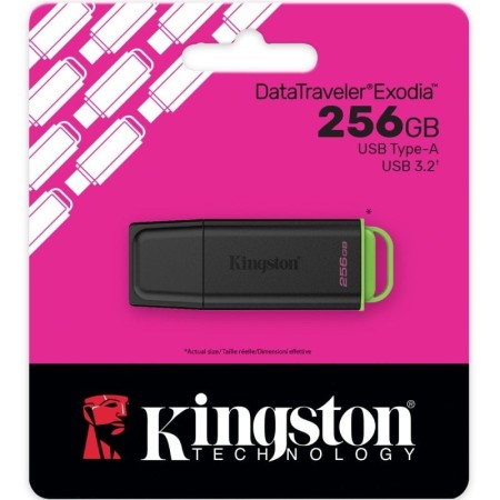 Memoria usb 3.2 kingston 256 gb datatraveler exodia