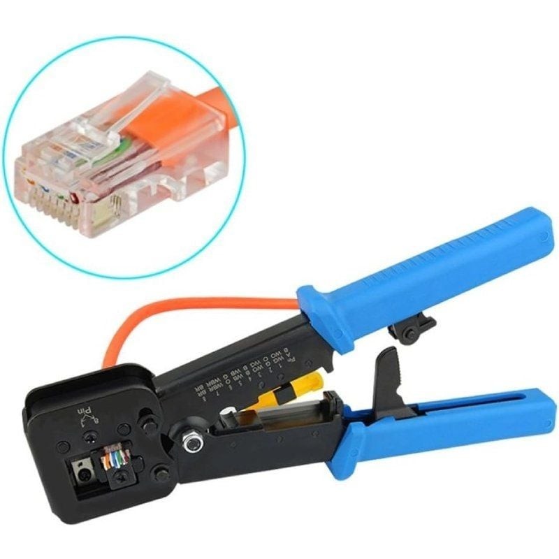Crimpadora Phasak TD 016 FastCrimp para RJ11/ RJ12/ RJ45