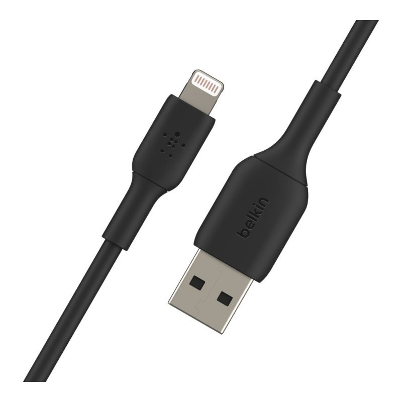 Cable lightning a usb tipo a belkin 2m - macho - macho - negro