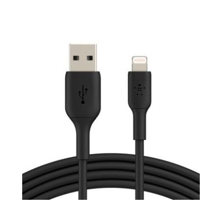 Cable lightning a usb tipo a belkin 2m - macho - macho - negro