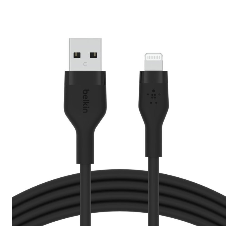 Cable lightning a usb tipo a belkin 1m - macho - macho - negro