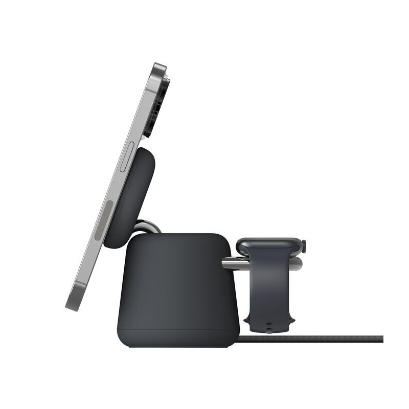 Base de carga powerhouse belkin wiz020vfh36 doble iphone iwatch airpods