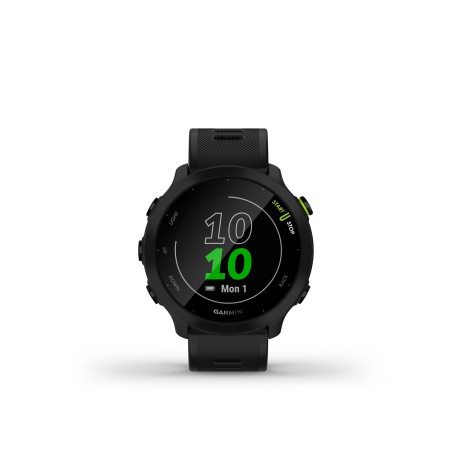 Smartwatch garmin forerunner 55 bt gps 42mm mip negro resistencia agua 5atm pulsómetro sueño