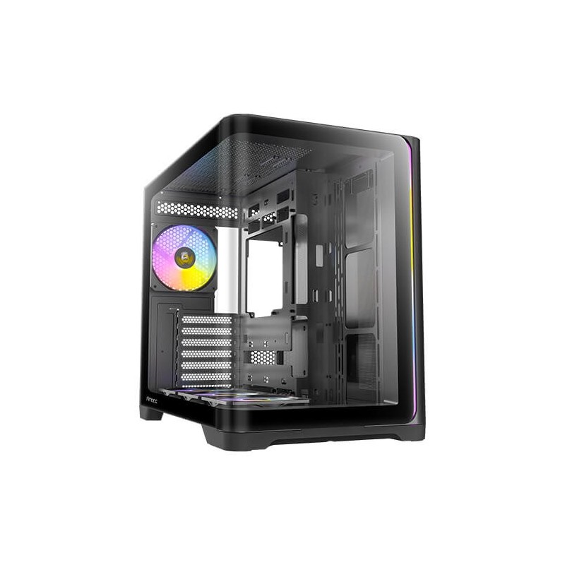 Caja ordenador gaming antec c5 curve argb atx cristal templado negra