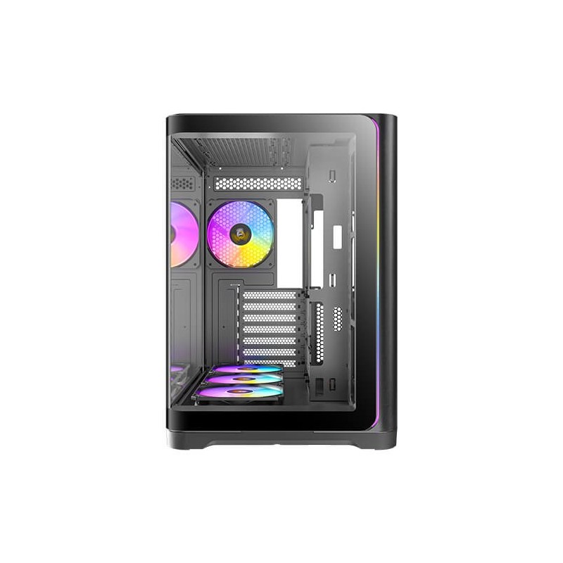 Caja ordenador gaming antec c5 curve argb atx cristal templado negra