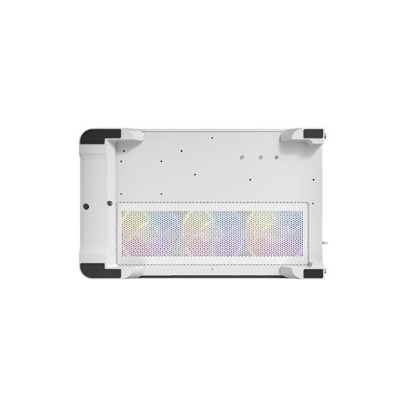 Caja ordenador gaming antec c5 curve argb atx cristal templado blanca