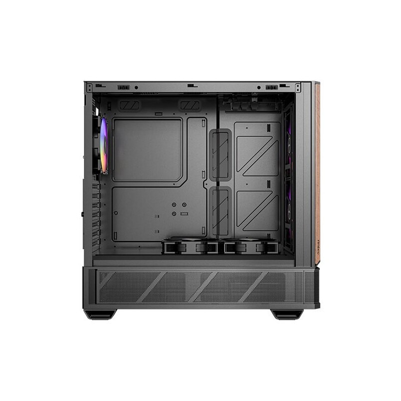 Caja ordenador gaming antec p30 atx argb mid - tower cristal templado negra