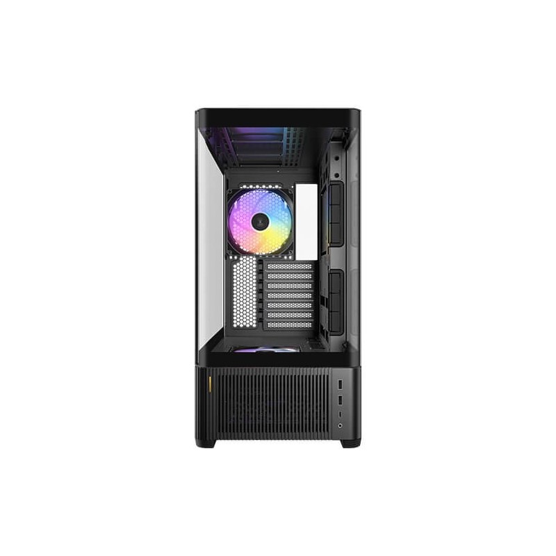Caja ordenador gaming antec c6 curve atx argb cristal templado negra
