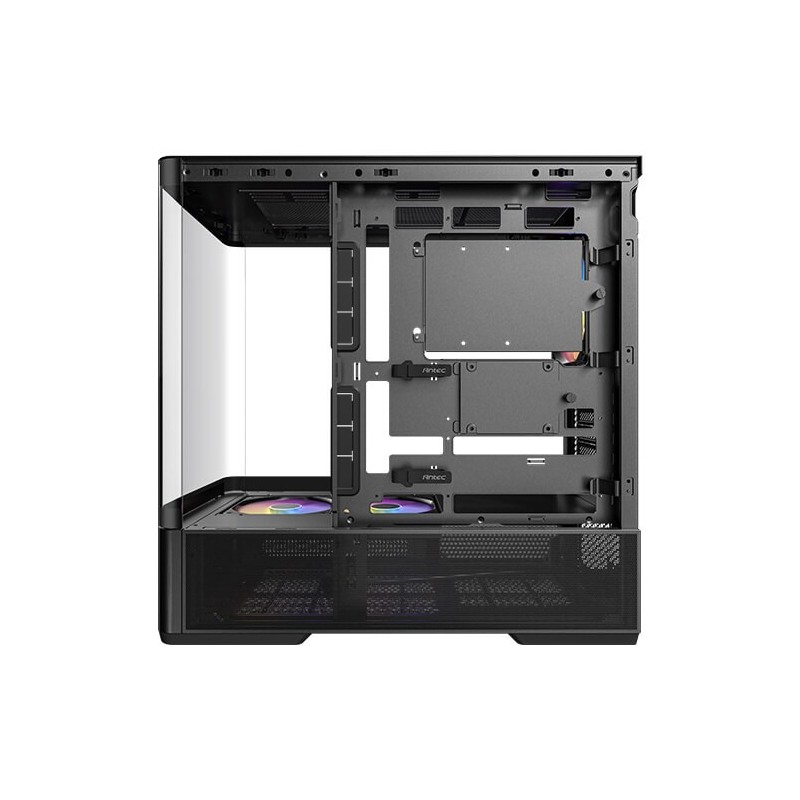 Caja ordenador gaming antec c6 curve atx argb cristal templado negra