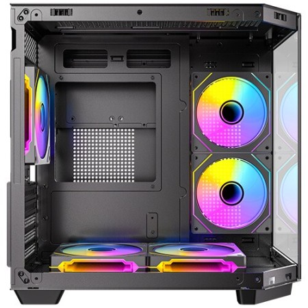 Caja ordenador gaming antec cx m2 argb matx cristal templado negra