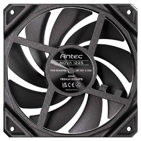 Ventilador cpu antec nova 120mm negro