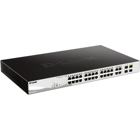 Switch d - link 28 puertos gestionable 24 10 - 100 - 1000 poe layer2 smartiii