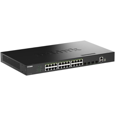 Switch Gestionable D-Link DGS-1530-28P/E 24 Puertos/ RJ-45 10/100/1000/ PoE/ SFP