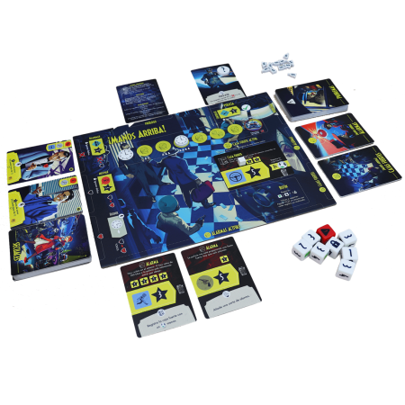 Juego de mesa fictions: memorias de un gangster