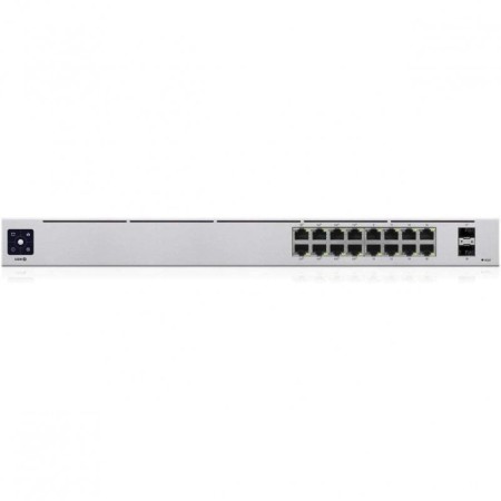 Switch Gestionable Ubiquiti USW-16-POE 16 Puertos/ RJ-45 Gigabit 10/100/1000/ SFP/ PoE+