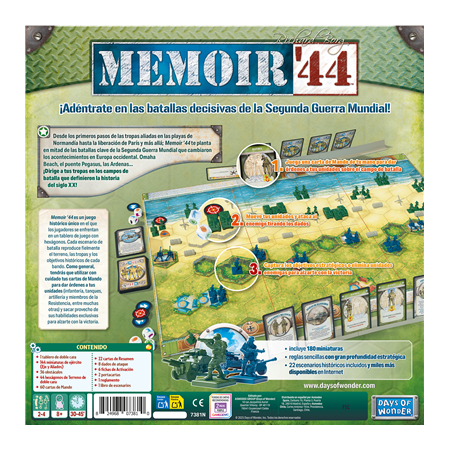 Juego de mesa memoir 44