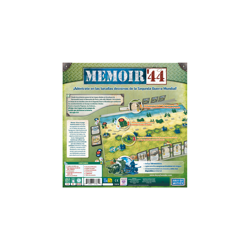 Juego de mesa memoir 44