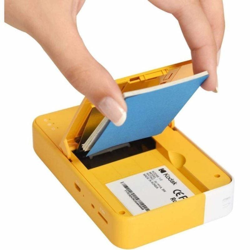 Papel Fotográfico para Cámara Printomatic y STEP Touch Kodak Zink/ 2″x3″/ 20g/ 20 Hojas