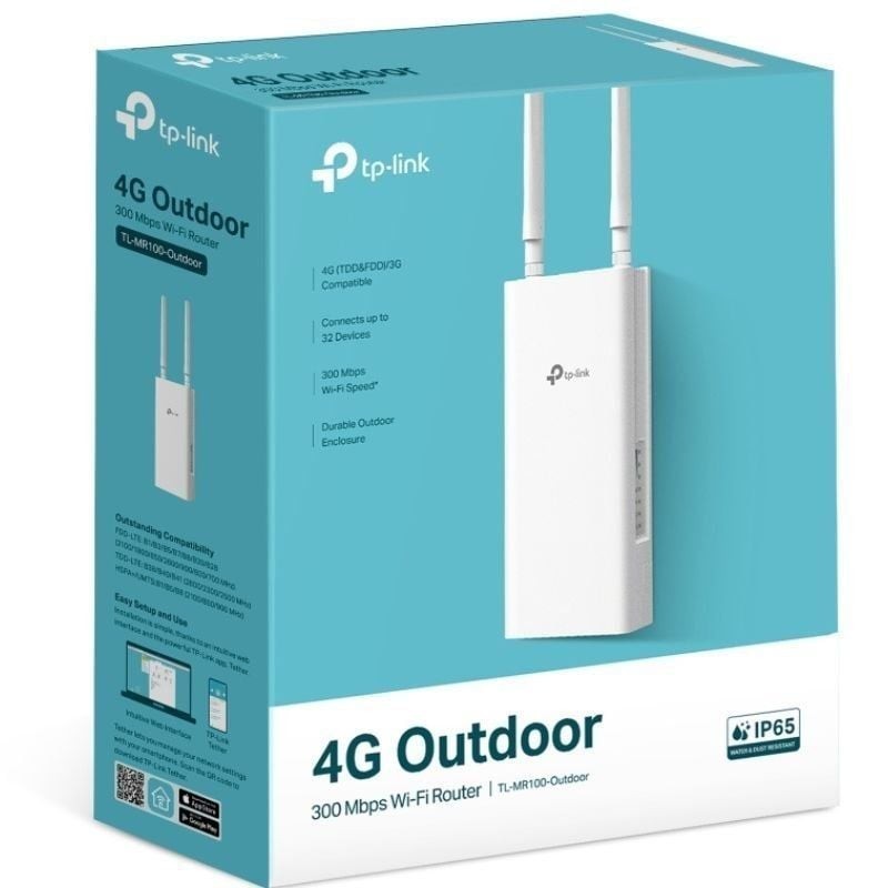 TP-Link TL-MR100-Outdoor Router 4G WiFi Ext. IP65