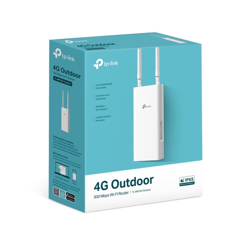 TP-Link TL-MR100-Outdoor Router 4G WiFi Ext. IP65