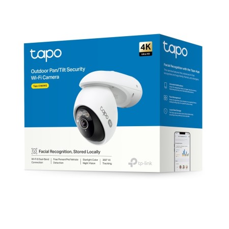 Camara de seguridad wifi tp - link tc46 4k uhd