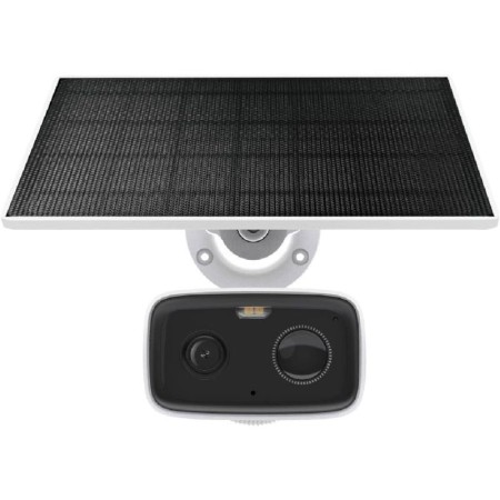 Cámara de Videovigilancia TP-Link Tapo TC80 KIT/ Visión Nocturna/ Control desde APP/ Incluye Panel Solar