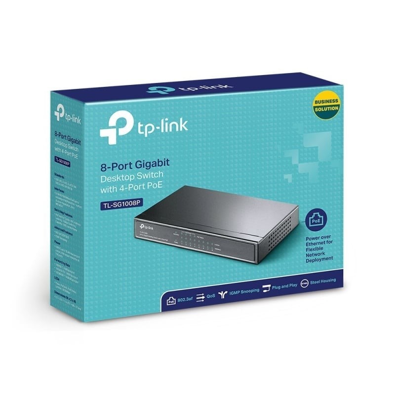 TP-LINK TL-SG1008P Switch 8xGB 4xPoE