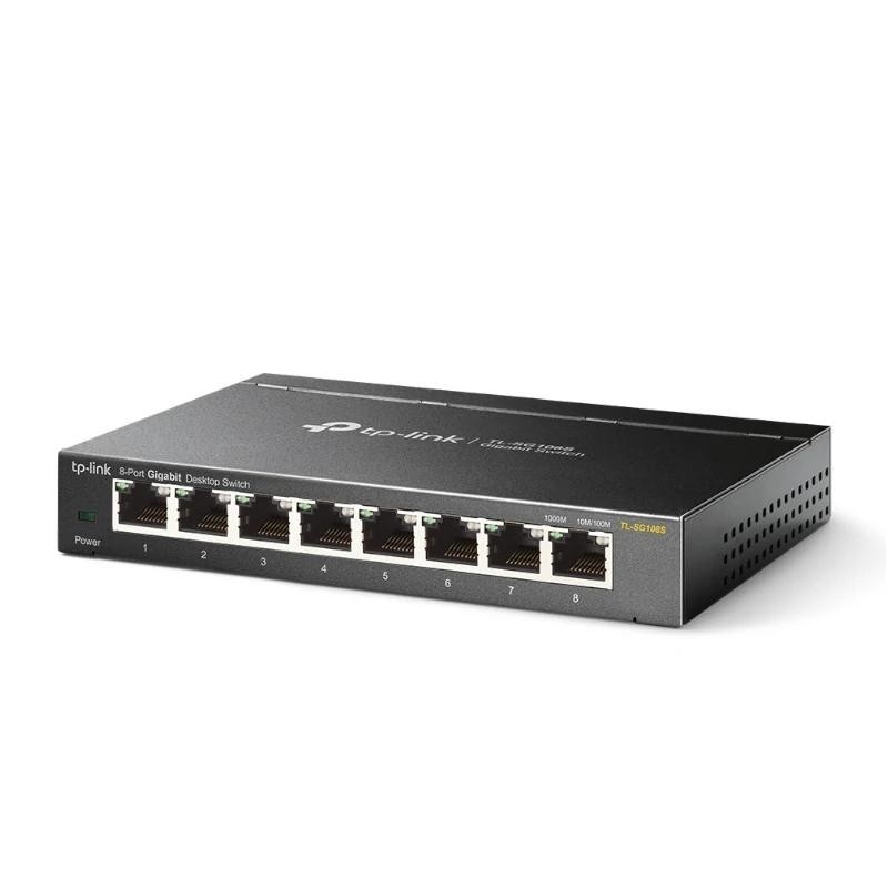 Switch TP-Link TL-SG108S 8 Puertos/ RJ-45 10/100/1000