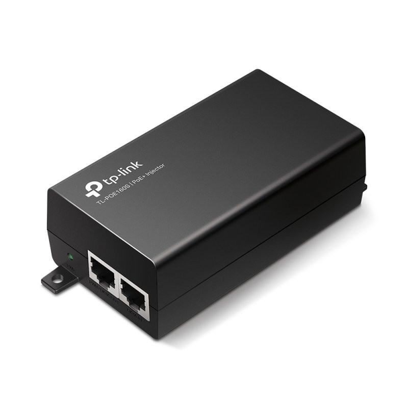 Inyector PoE+ TP-Link POE160S/ 802.3af/at/ 2 Puertos RJ45