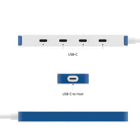Hub targus usb tipo c 4 en 1