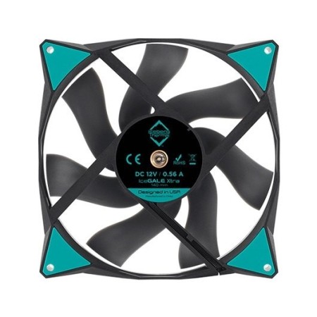 VENTILADOR 140X140 ICEBERG-THERMAL ICEGALE ARGB BLACK 2P