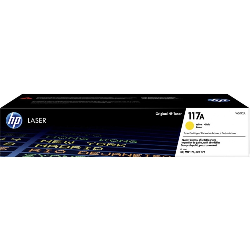 HP Tóner 117A Amarillo