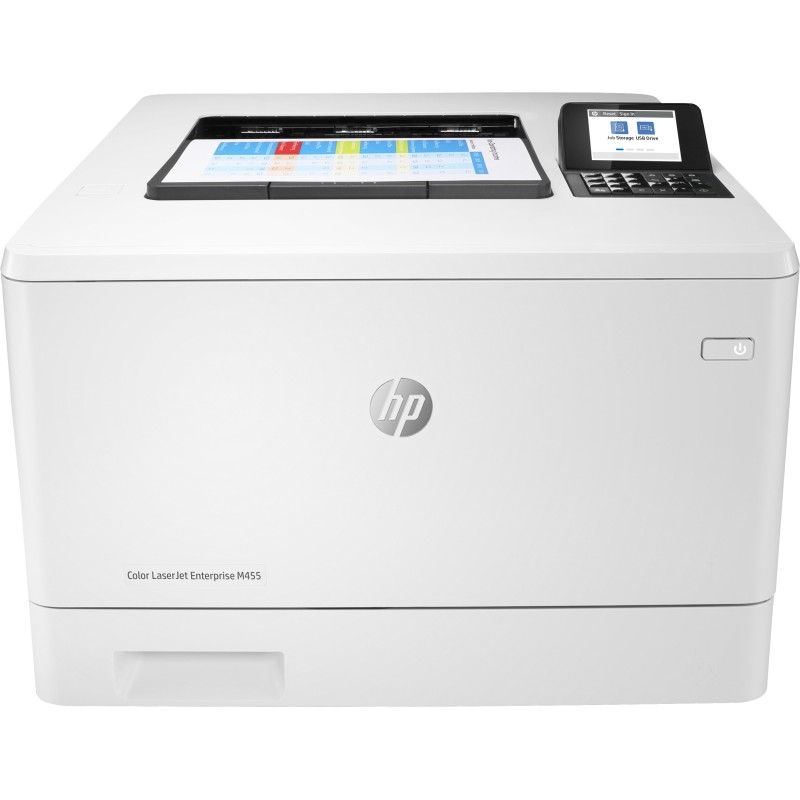 Impresora hp laser color laserjet enterprise m455dn a4 - 27ppm - 1.25gb - usb - red - wifi - duplex