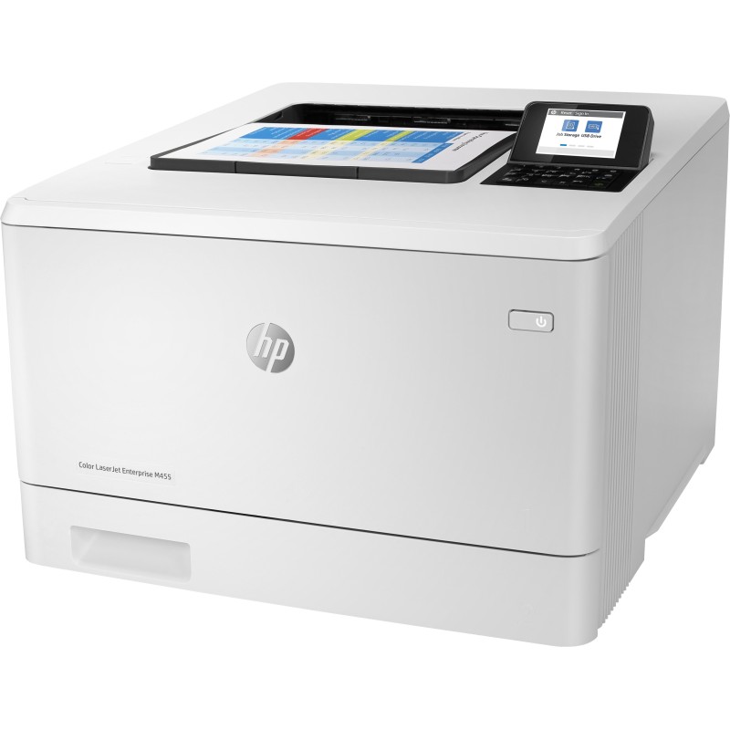 Impresora hp laser color laserjet enterprise m455dn a4 - 27ppm - 1.25gb - usb - red - wifi - duplex