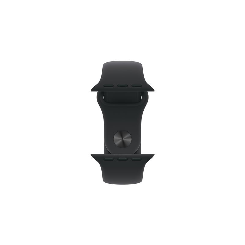 Smartwatch apple watch s11 gps + cellular 42mm jet black aluminium case black sport band - s - m