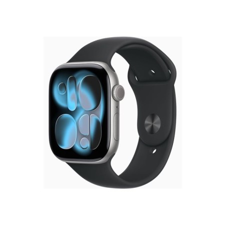 Smartwatch apple watch s11 gps + cellular 46mm space grey aluminium case black sport band - m - l