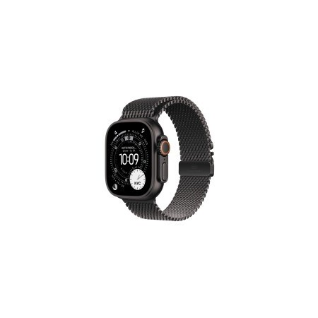 Smartwatch apple watch ultra 3 gps + cellular 49mm black titanium case black titanium milanese loop - m